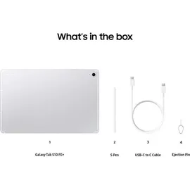 Samsung Galaxy Tab S10 FE+ 13.1'' 128 GB Wi-Fi Silver