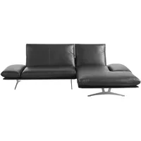 KOINOR Ecksofa  Francis ¦ schwarz ¦ Maße (cm): B: 284 H: 93 T: 159