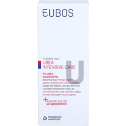 Eubos TROCKENE Haut Urea 5% Nachtcreme 05 l