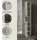 WELLTIME Florenz Stauraumschrank 30 x 185 x 30 cm Beige