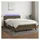 vidaXL Boxspringbett 140 x 200 cm H2 Braun