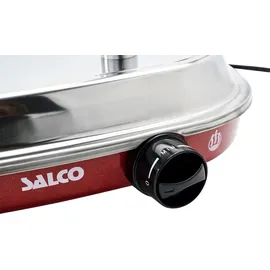 Salco SHO-6, 450 W, 96901202-0 bunt (rot, silberfarben) Hotdog-Maker