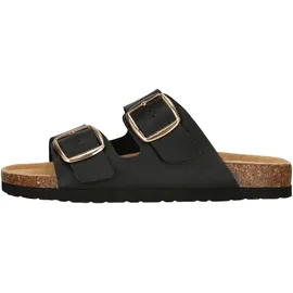NOU Sandale NOU "Bundao", Damen, Gr. 40, schwarz, Lederimitat, Schuhe Sandale, atmungsaktiv