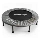 Relaxdays Indoor Trampolin, Ø 95 cm,