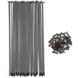 BSD Speichen Butted (Pack of 40 - Nipples) 186 mm