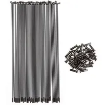 BSD Speichen Butted (Pack of 40 - Nipples) 186 mm