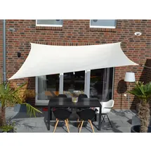 Floracord Sonnensegel rechteckig 300 x 250 cm elfenbein