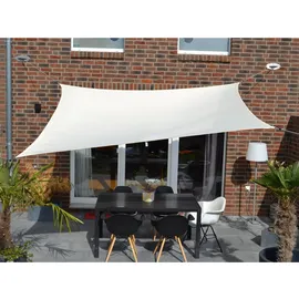 Floracord Sonnensegel rechteckig 300 x 250 cm elfenbein