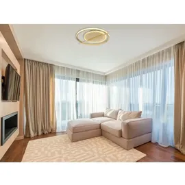 GLOBO LED-Deckenleuchte Reball Gold Ø 36 cm