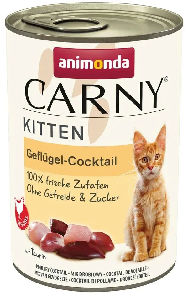 Animonda Carny Cat - Dose Kitten Geflügel - Cocktail 12x400g