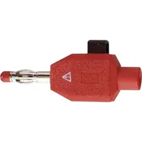 STÄUBLI KLS4 ROT Büschelstecker Stecker, gerade Stift-Ø: 4mm Rot