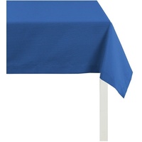 APELT Tischdecke APELT "4362 Rips - UNI" Tischdecken Gr. B/L: 140 cm x 250 cm, 1 St., rechteckig, blau Tischdecken UNI-BASIC