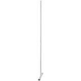 Franken Einzelsäule m.Standardfuß 60cm grau H:189cm
