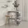 vidaXL Bartisch mit Regal 100 x 50 x 101,5 cm Grau
