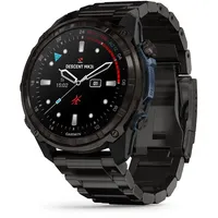 Garmin Descent MK3i 51 mm Graues DLC-Titan mit DLC-Titanarmband