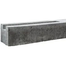 Beckers Betonzaun Zaunpfosten 11 x 11 x 170 cm Betongrau