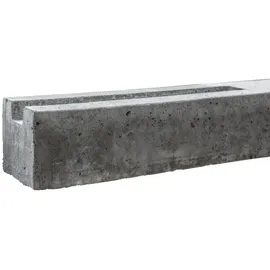Beckers Betonzaun Zaunpfosten 11 x 11 x 170 cm Betongrau