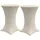 Trutzholm 2er Set Stehtischhusse Stretch 70cm Beige