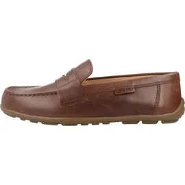 GEOX J New Fast Boy Moccasins Coffee 33_EU