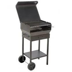 Seven Italy Doriano Small - Holzkohlegrill aus Schmiedeeisen - 47,5x37cm