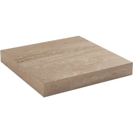 Impuls Küchen Arbeitsplatte IMPULS KÜCHEN "4 cm stark", travertin, B:210cm H:4cm T:60cm, Holzwerkstoff, Tischplatten, in vielen Breiten, passend zu allen Serien, von vier Seiten ummantelt
