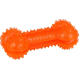 Kerbl Knochen ToyFastic befüllbar, orange 18x8x6cm (Hundespielzeug), Hundespielzeug