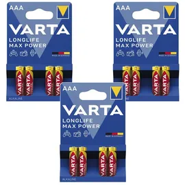 Varta Longlife Max Power AAA 4 St.