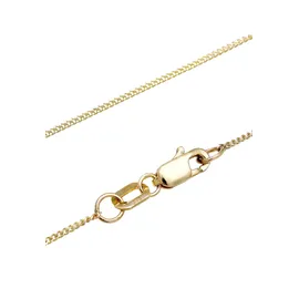 Elli DIAMONDS Halskette Herz Love mit Diamant (0,03 ct.) 375 Gelbgold