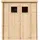 TIMBELA Gartenhaus 2,04 x 2,04 m Beige