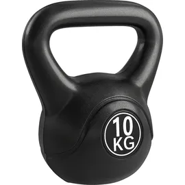 Homcom Kettlebell Kugelhantel 10 kg schwarz
