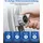 Merach 4-in-1 klappbarer Heimtrainer silber
