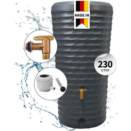 4rain Jolie 2in1 Regentonne 230 l grau