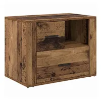 VidaXL Nachttisch mit Schubladen Altholz 60 x 36 x