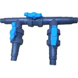 myPOOL Bypass-Set grau 38 mm