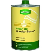 Kluthe Lösol 80 Spezialbenzin Waschbenzin 1l Flasche