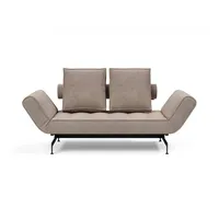 Innovation Living TM 3-Sitzer »Ghia Schlafsofa«, eine große Liegefläche mit geringer Stellfläche, beidseitig abklappbar beige