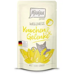 MjAMjAM – Wellness 125g MjAMjAM Katze 12x125g Wellness Knochen und Gelenke Rind