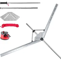 Vevor Teichrechen, Seerechen 157 cm Schnittbreite, 9m Seil