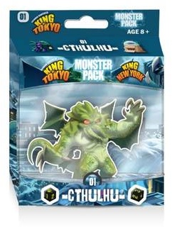 513770 - Monster Pack Cthulhu - King of Tokyo, 2-6 Spieler, ab 8 Jahren (Erweiterung, DE-Ausgabe)