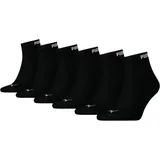 Puma Quarter Socken 6-Pack schwarz 5.0 - 35-38