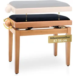 Classic Cantabile Pianobank Kirsche Hell Matt