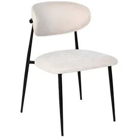 JVmoebel Esszimmerstuhl beige/weiß