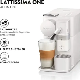 De'Longhi Nespresso Lattissima One EN 510.W weiß