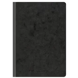 Brunnen Notizbuch DIN A5 kariert, schwarz Softcover 192 Seiten, 1 St.