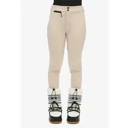 Superdry für Damen. WS110173A Schnee-Legging-Hose Ski Luxe beige (36), Sportlich, Recyceltes Polyester, Nachhaltig