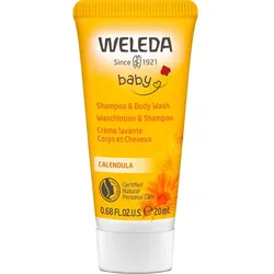 Weleda Calendula Waschlotion & Shampoo Babyshampoo 20 ml