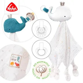 Fehn Schmusetuch Wal fehnNATUR