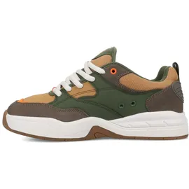 DC Shoes "DC Ascend", Herren, Gr. 9,5(42,5), grün (braun, olive), Obermaterial: Leder (Kuh) / Futter: Textil / Außensohle: Gummi., Schuhe Sneaker
