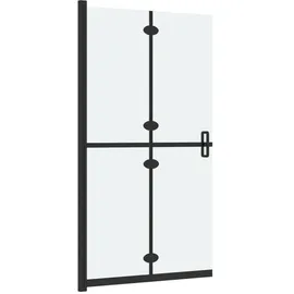 vidaXL Faltbare begehbare Duschwand ESG-Glas mattiert 70x190 cm