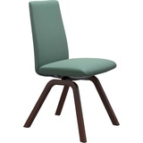 Stressless® Polsterstuhl Laurel, Low Back, Größe M, mit schräggestellten Beinen in Walnuss grün